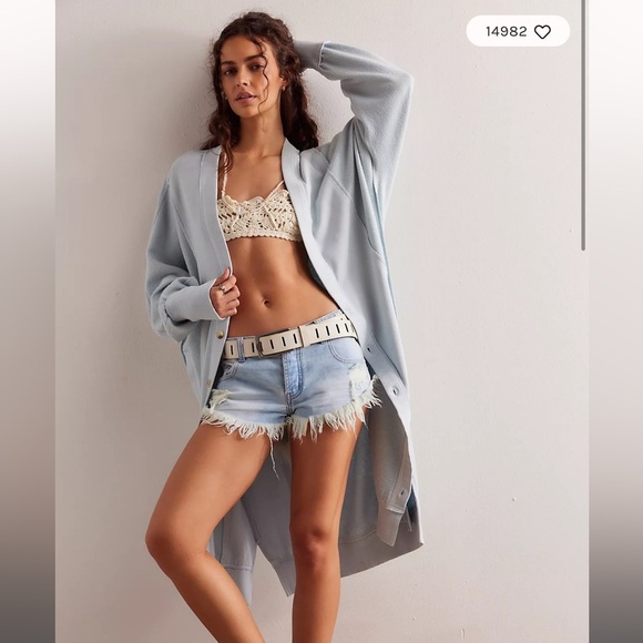 We The Free Dreamy Blue Cardi, size large - Picture 1 of 9